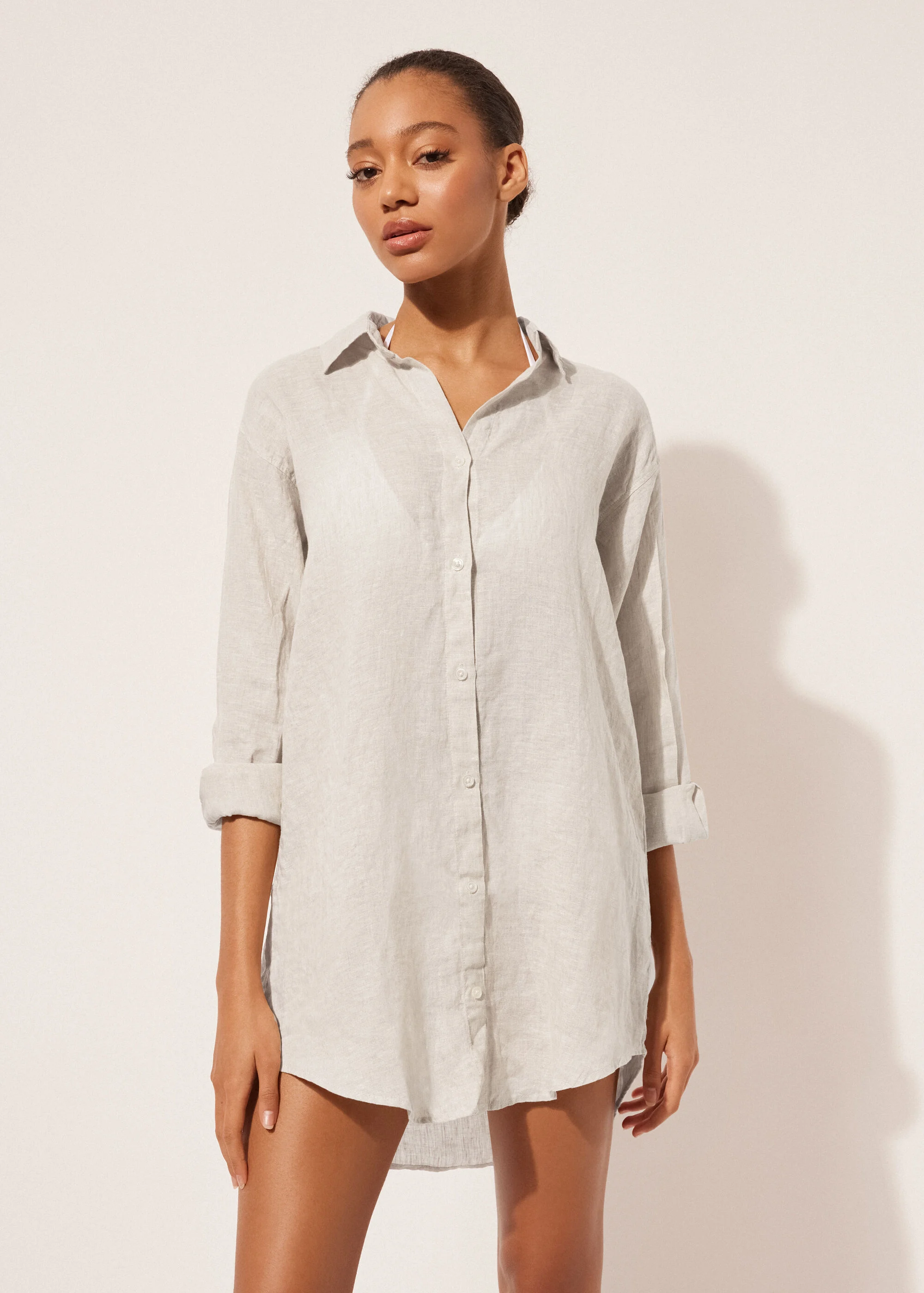 Linen Shirtdress