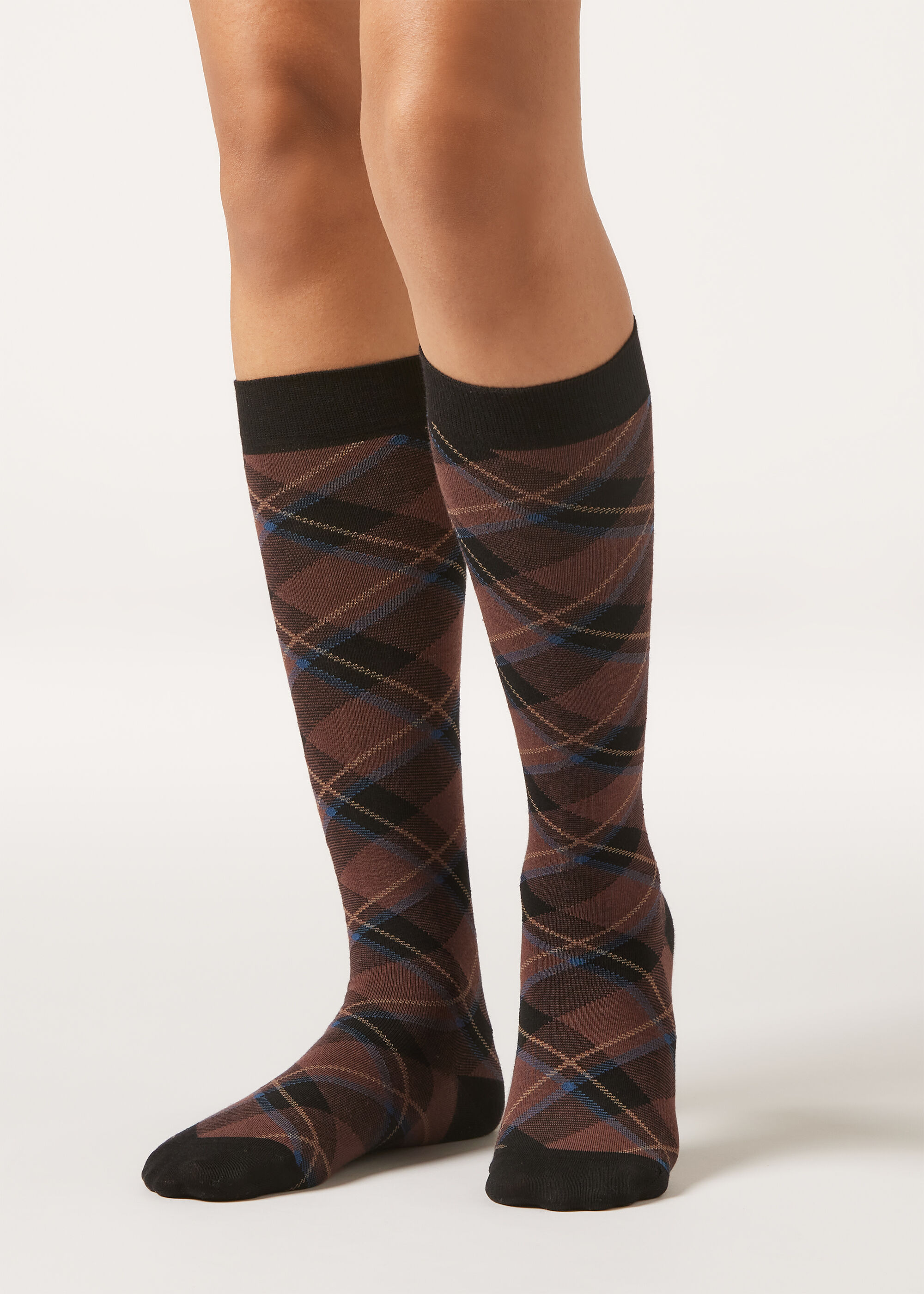 Patterned Long Socks