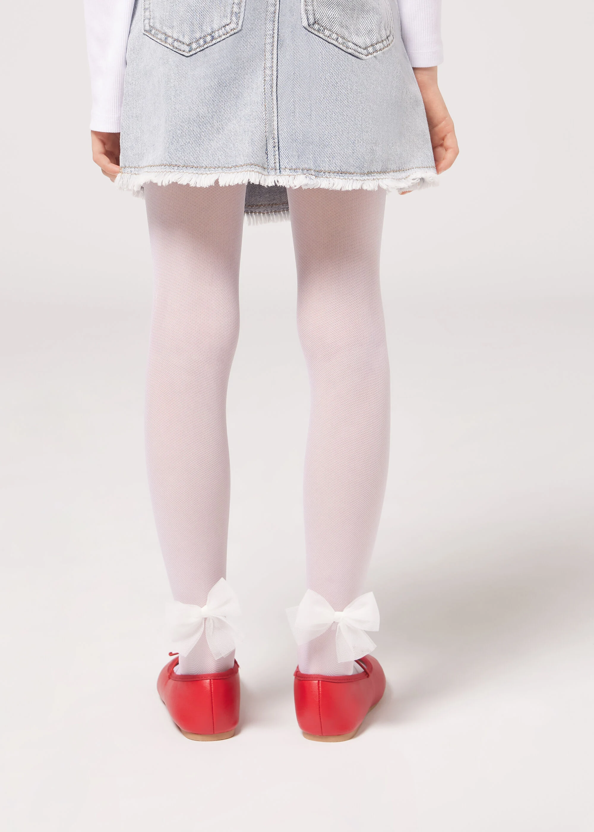 37-Girls-30-Denier-Tulle-Tights-with-Bow-3.webp Girls’ 30 Denier Tulle Tights with Bow