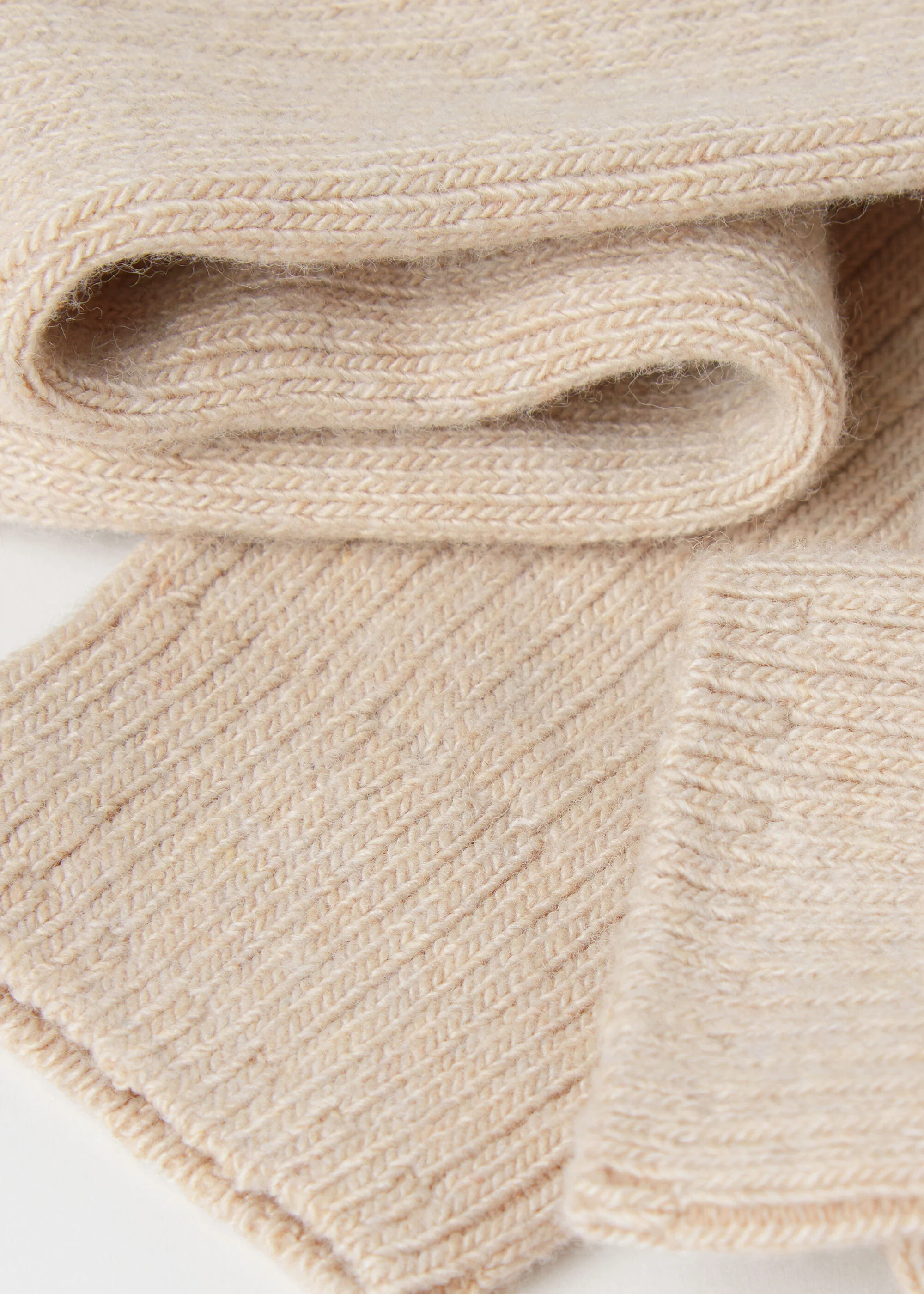 Women’s Ribbed Long Socks with Wool and Cashmere