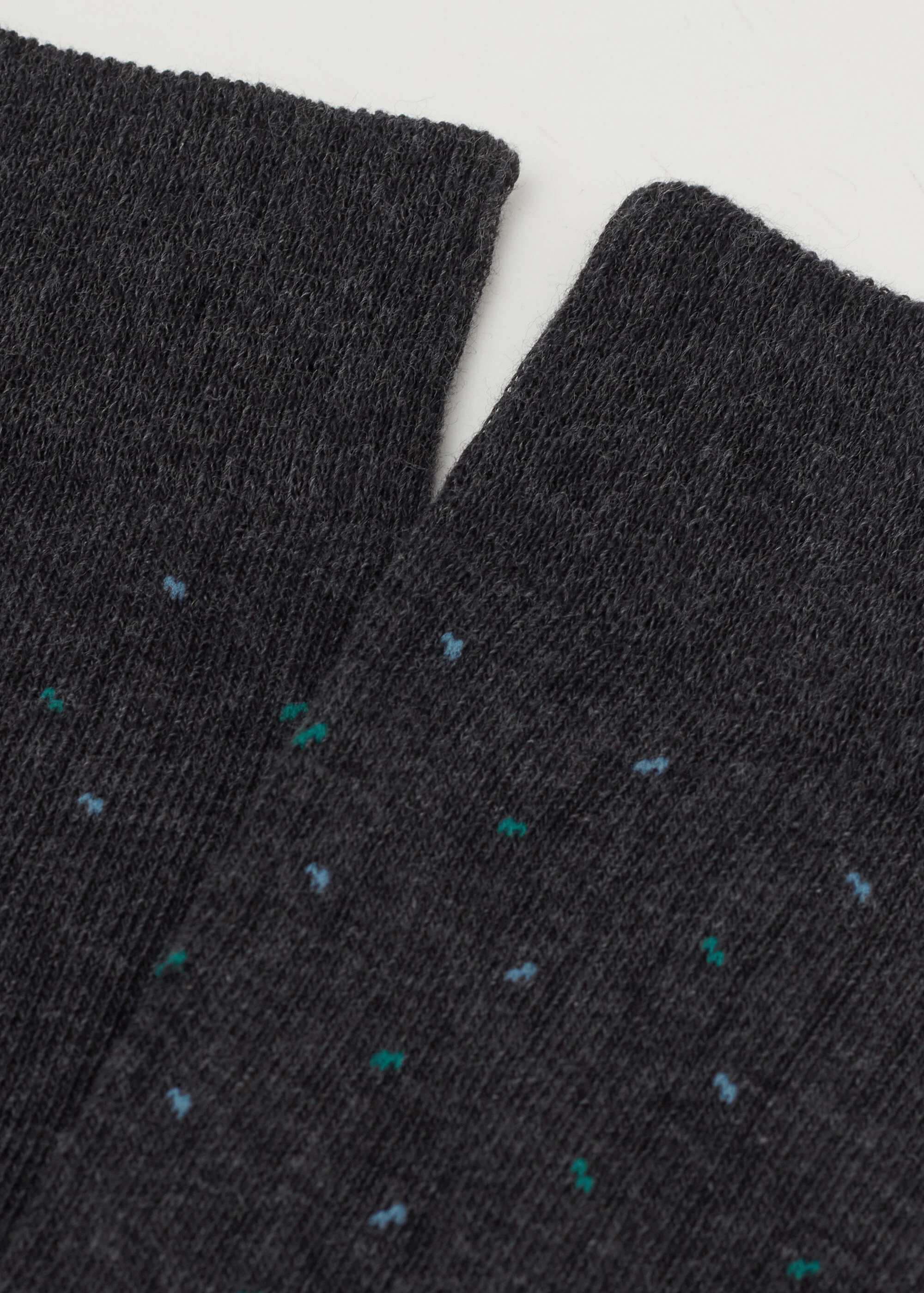 Men's Patterned Short Cotton Socks